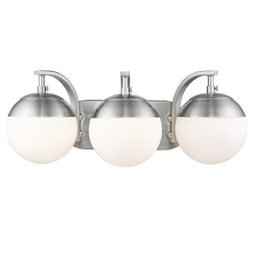 Dixon 3 Light Bath Vanity in Pewter (3218-BA3 PW-PW)