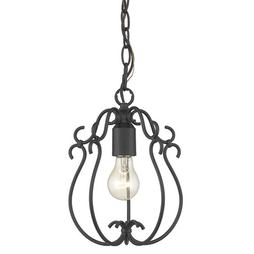 Suzette Mini Pendant in Natural Black (8314-M1L NB)