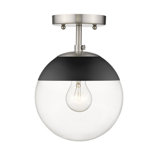 Semi-Flush (3219-SF PW-BLK)