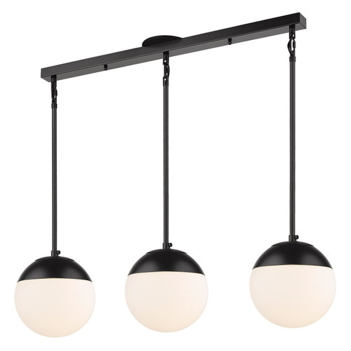 Linear Pendant (3218-3LP BLK-BLK)