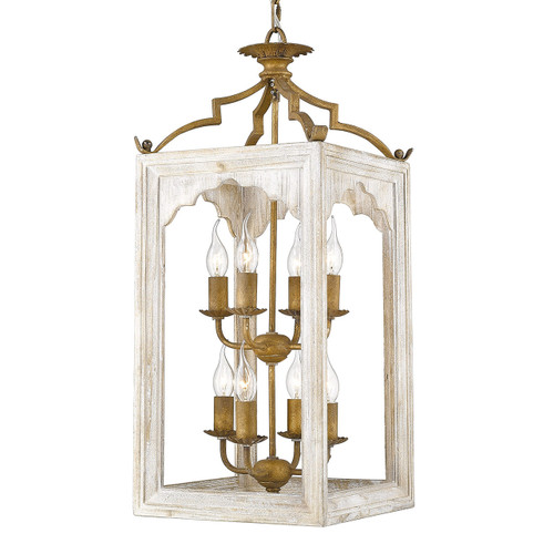 Jolliet 8 Light Pendant in Burnished Chestnut (0898-8P BC)