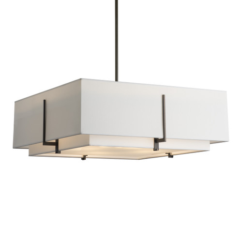 Hubbardton Forge Exos Square Large Double Shade Pendant (139635)