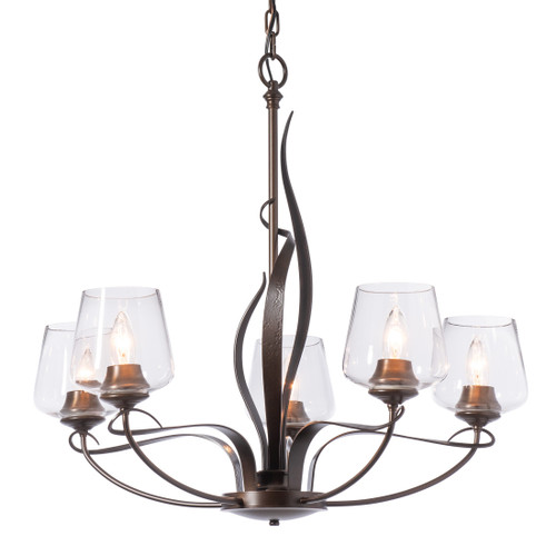 Hubbardton Forge Flora 5 Arm Chandelier (103040)