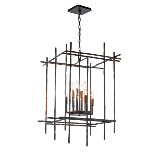 Hubbardton Forge Tura 8-Light Large Chandelier (101317)