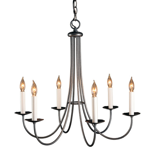 Hubbardton Forge Simple Sweep 6 Arm Chandelier (101160)