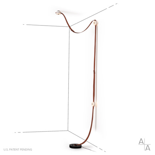 Hubbardton Forge SNAPS Floor-to-Ceiling Plug-in LED Lamp (402801)