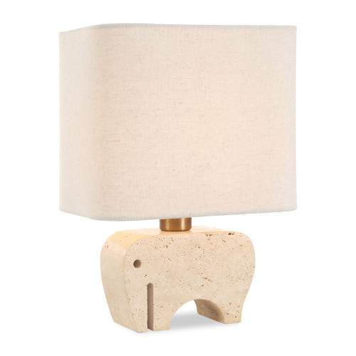 Tusk Travertine Accent Lamp (30609-1)