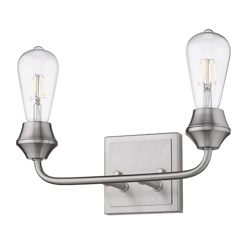 Ormond 2 Light Bath Vanity in Pewter (2120-BA2 PW)