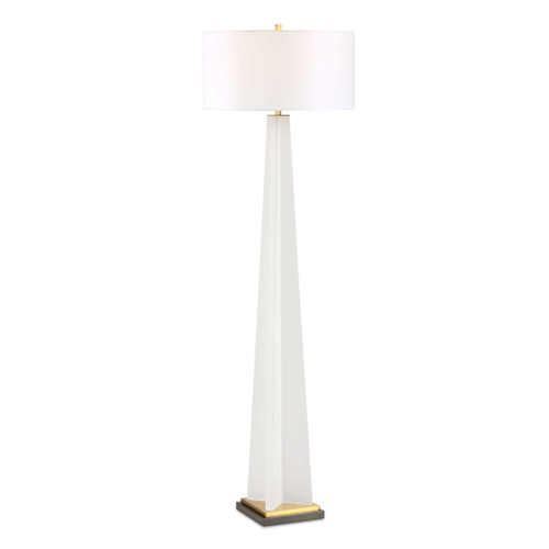 Uttermost Rosin White Floor Lamp (30684)