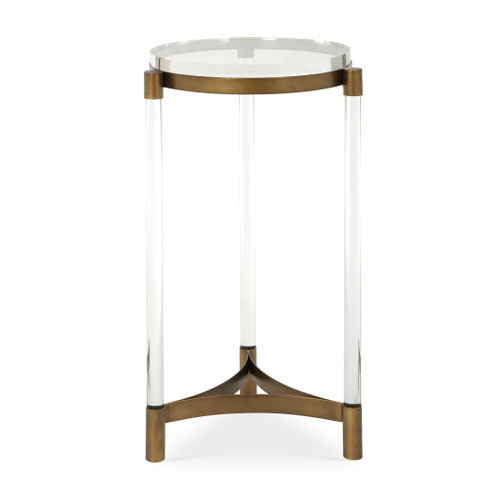 Uttermost Pereira Round Acrylic Accent Table (50362)