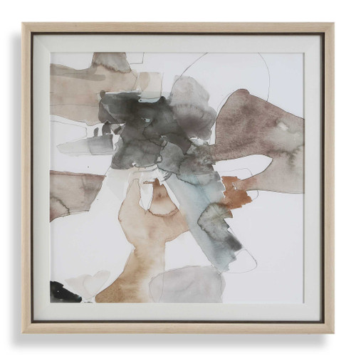 Uttermost Cohesion Framed Abstract Print (32476)
