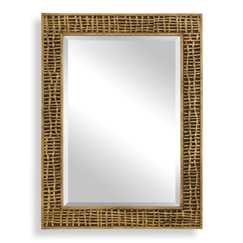 Uttermost Woven In Time Gold Mirror (08288)