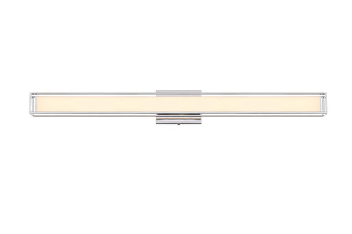Elegant Furniture and Lighting Aden 36 Inch Led Wall Sconce In Chrome (LD301W36C)