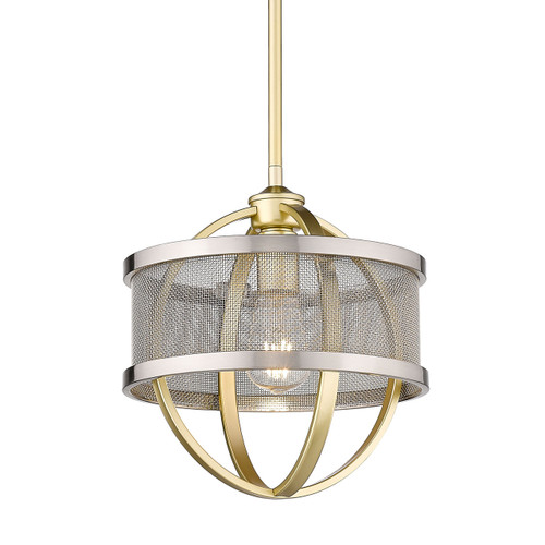 Colson Mini Pendant (with shade) in Olympic Gold (3167-M1L OG-PW)