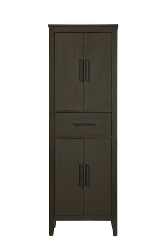 Elegant Furniture and Lighting 24 Inch Bath Storage Cabinet In Mocha Brown (SC293A24MMB)