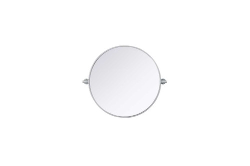 Elegant Furniture and Lighting Amoura 24X24 Pivot Mirror In Silver (MR6G24SIL)