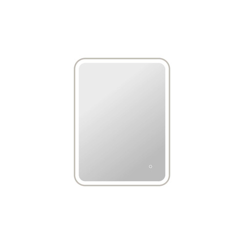 Elegant Furniture and Lighting 36 Inch Rectangle Led Front And Backlit Wall Mirror In Silver (MRE6A2736SL)