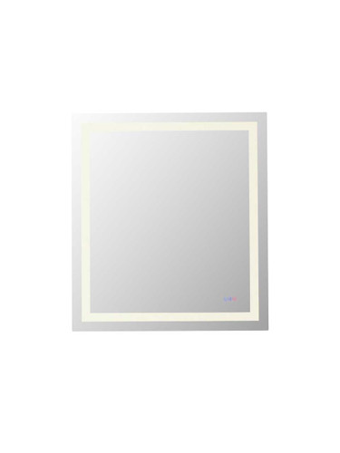 Elegant Furniture and Lighting Riven 40X36 Led Mirror, Adjustable Color 3000K/4200K/6400K (MRE83640)
