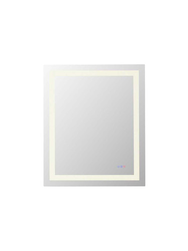 Elegant Furniture and Lighting Riven 36X30 Led Mirror, Adjustable Color 3000K/4200K/6400K (MRE83036)