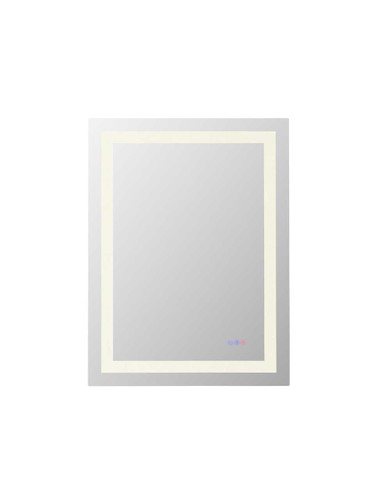 Elegant Furniture and Lighting Riven 36X27 Led Mirror, Adjustable Color 3000K/4200K/6400K (MRE82736)