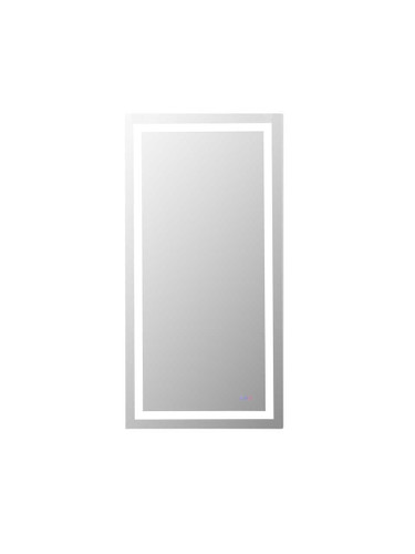 Elegant Furniture and Lighting Riven 60X42 Led Mirror, Adjustable Color 3000K/4200K/6400K (MRE84260)