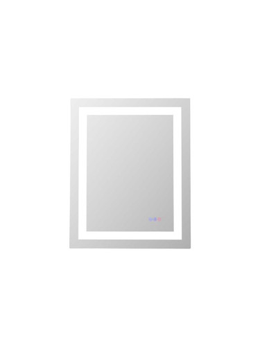 Elegant Furniture and Lighting Riven 30X24 Led Mirror, Adjustable Color 3000K/4200K/6400K (MRE82430)