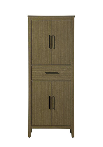 Elegant Furniture and Lighting 28 Inch Bath Storage Cabinet In Chestnut Brown (SC293A28MCB)