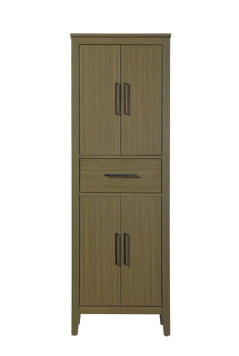 Elegant Furniture and Lighting 24 Inch Bath Storage Cabinet In Chestnut Brown (SC293A24MCB)
