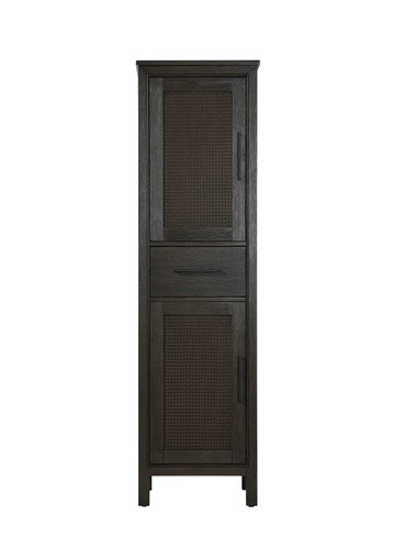 Elegant Furniture and Lighting 20 Inch Bath Storage Cabinet In Chocolate Oak (SC295A20CO)