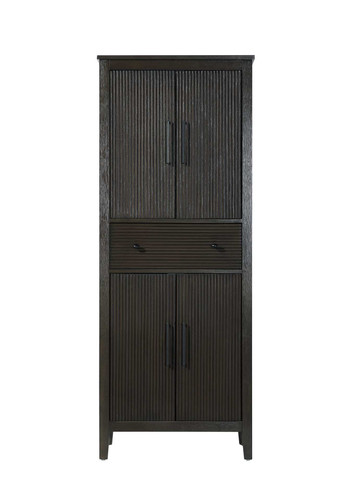 Elegant Furniture and Lighting 28 Inch Bath Storage Cabinet In Chocolate Oak (SC296A28CO)