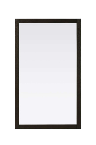 Elegant Furniture and Lighting Noah Rectangle Wood Mirror 60 X 36 In Chocolate Oak (VM36036CO)