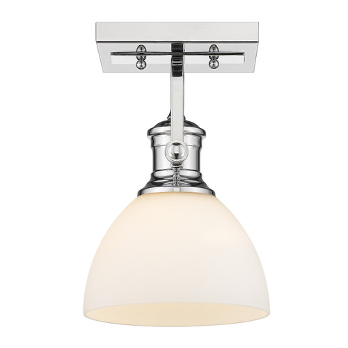 1 Light Semi-Flush (3118-1SF CH-OP)