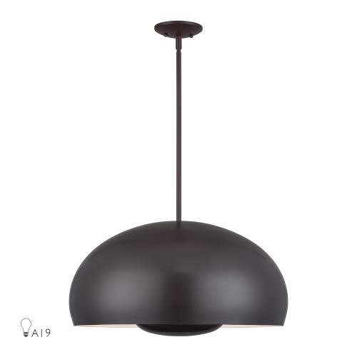 Domma 4 Light English Bronze Pendant (51518-92)