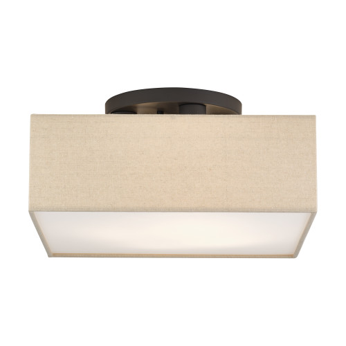 Summit 4 Light Bronze Large Semi-Flush (52273-07)
