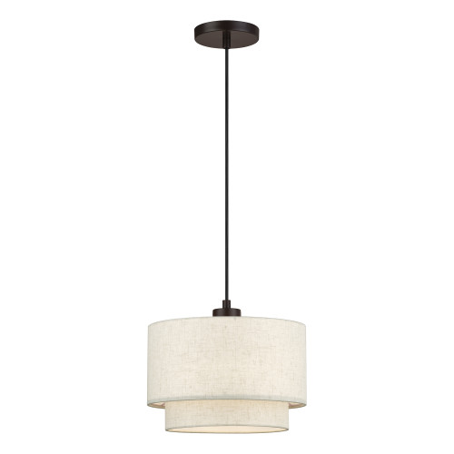 Manorwood 1 Light English Bronze Pendant (41941-92)