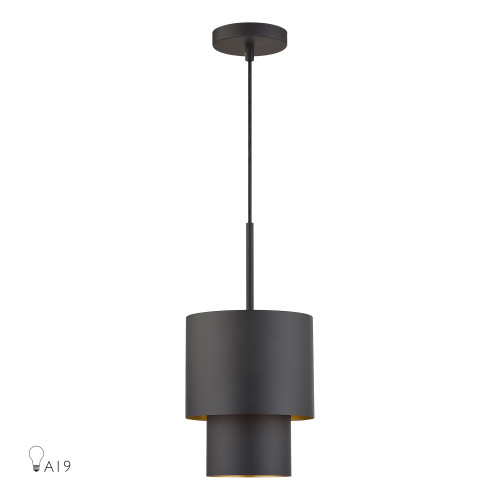 Zolana 1 Light Bronze Mini Pendant (40058-07)