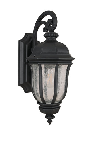Harper 1 Light Small Outdoor Wall Lantern in Textured Black (Z3304-TB)