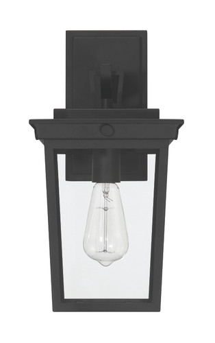 Duncan 1 Light Outdoor Wall Latern in Textured Black (ZA7804-TB)