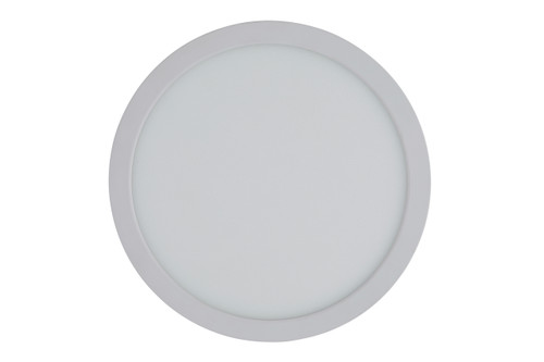 Slim Line II 9" LED Pancake Flushmount in White; 5CCT Selectable 2700-5000K (X9409-W-LED-5CCT)