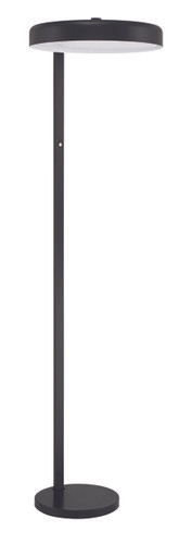 Keeva 1 Light Floor Lamp in Flat Black (87025FB-F)