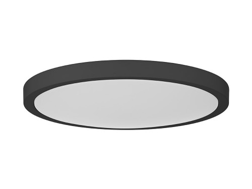 Savoy House 15" LED Flush Mount in Black (6-3333-15-BK)