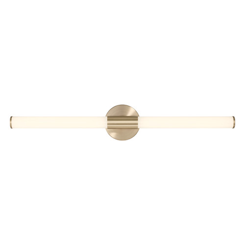 Savoy House Connor 30" Mini Tube LED Cylinder Vanity Light in Brass (8-9999-30-BR)