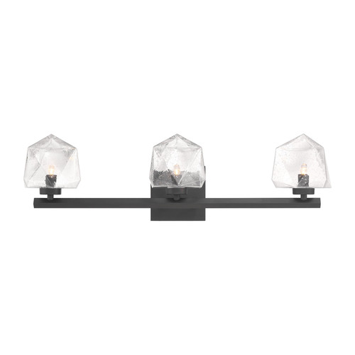 Savoy House Castello 3-Light Bathroom Vanity Light in Matte Black (8-1239-3-BK)