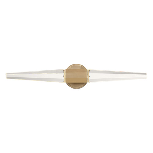 Savoy House Beaumont LED Bathroom Vanity Light in Noble Brass (8-5204-28-127)