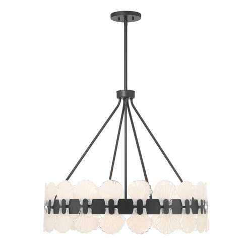 Savoy House Bancroft 6-Light Chandelier in Matte Black (1-3605-6-89)