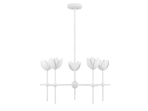 Savoy House 5-Light Chandelier in Bisque White (M100131BQW)