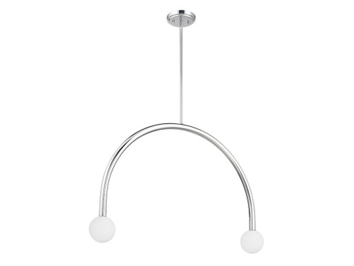 Savoy House 2-Light Chandelier in Chrome (M100132CH)