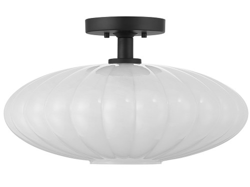 Savoy House 1-Light Ceiling Light in Matte Black (M60075MBK)