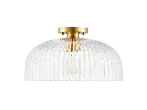 Savoy House 1-Light Ceiling Light in Natural Brass (M60080NB)