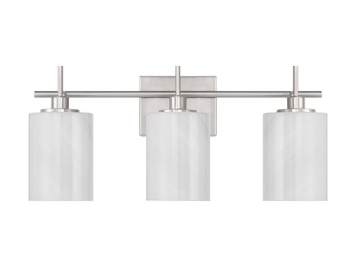Savoy House 3-Light Bathroom Vanity Light in Brushed Nickel (M80084BN)